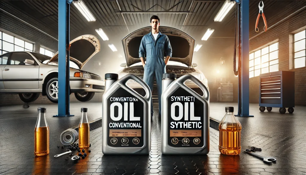 Conventional Oil vs Synthetic Oil Change